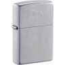 Zippo 29698 — матовая зажигалка с орнаментом пламени