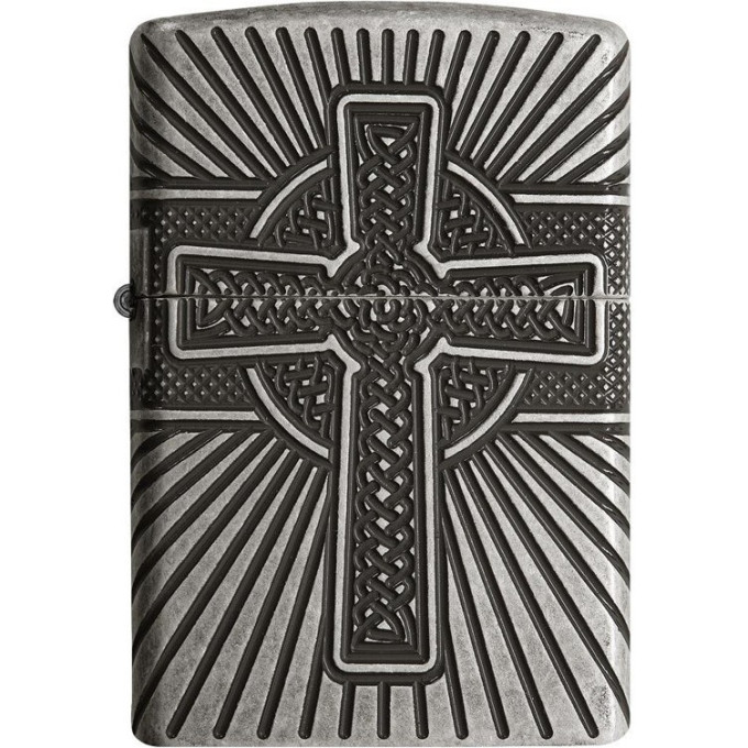 Зажигалка Zippo Armor 29667, кельтский орнамент