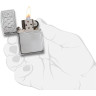Зажигалка Zippo Armor 29674 — High Polish Chrome с опоясывающей гравировкой