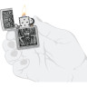 Зажигалка ZIPPO BARBARIAN DESIGN 48731
