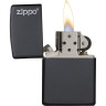 Зажигалка Zippo Classic 218ZL, матовая чёрная